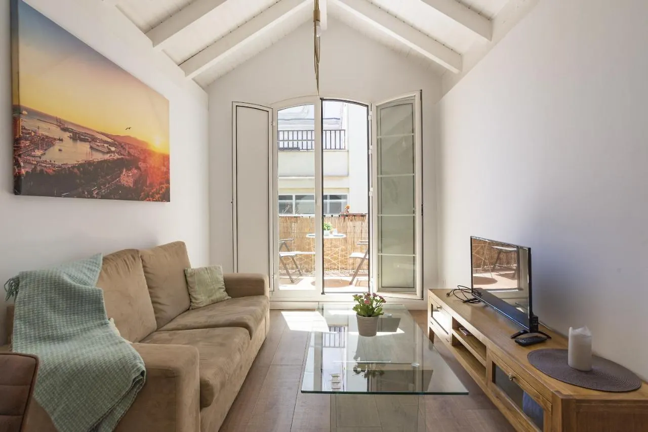Urbe10 Terrace Constitucion 1 Bedroom Apartment Málaga 0*,  Spanyolország