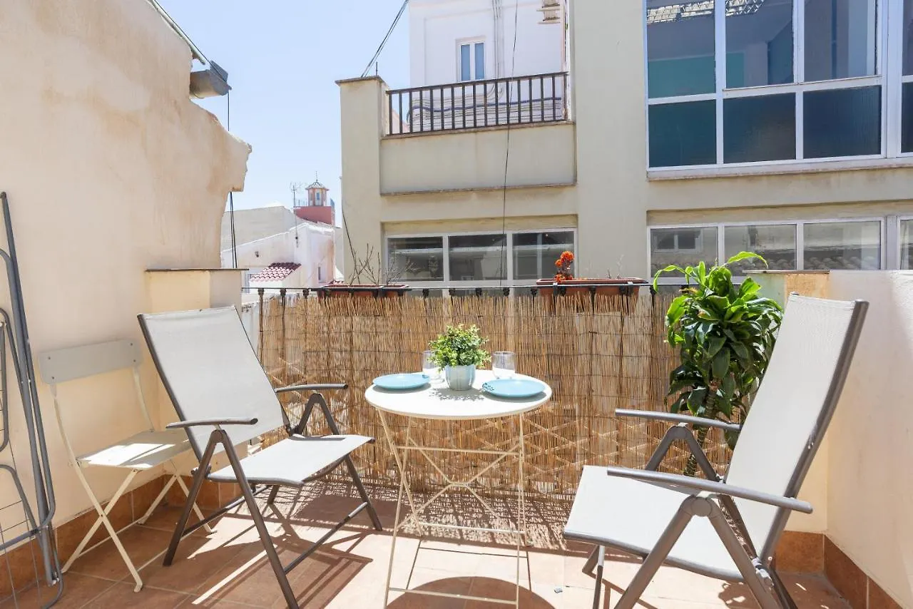 Urbe10 Terrace Constitucion 1 Bedroom Apartment Malaga Spain