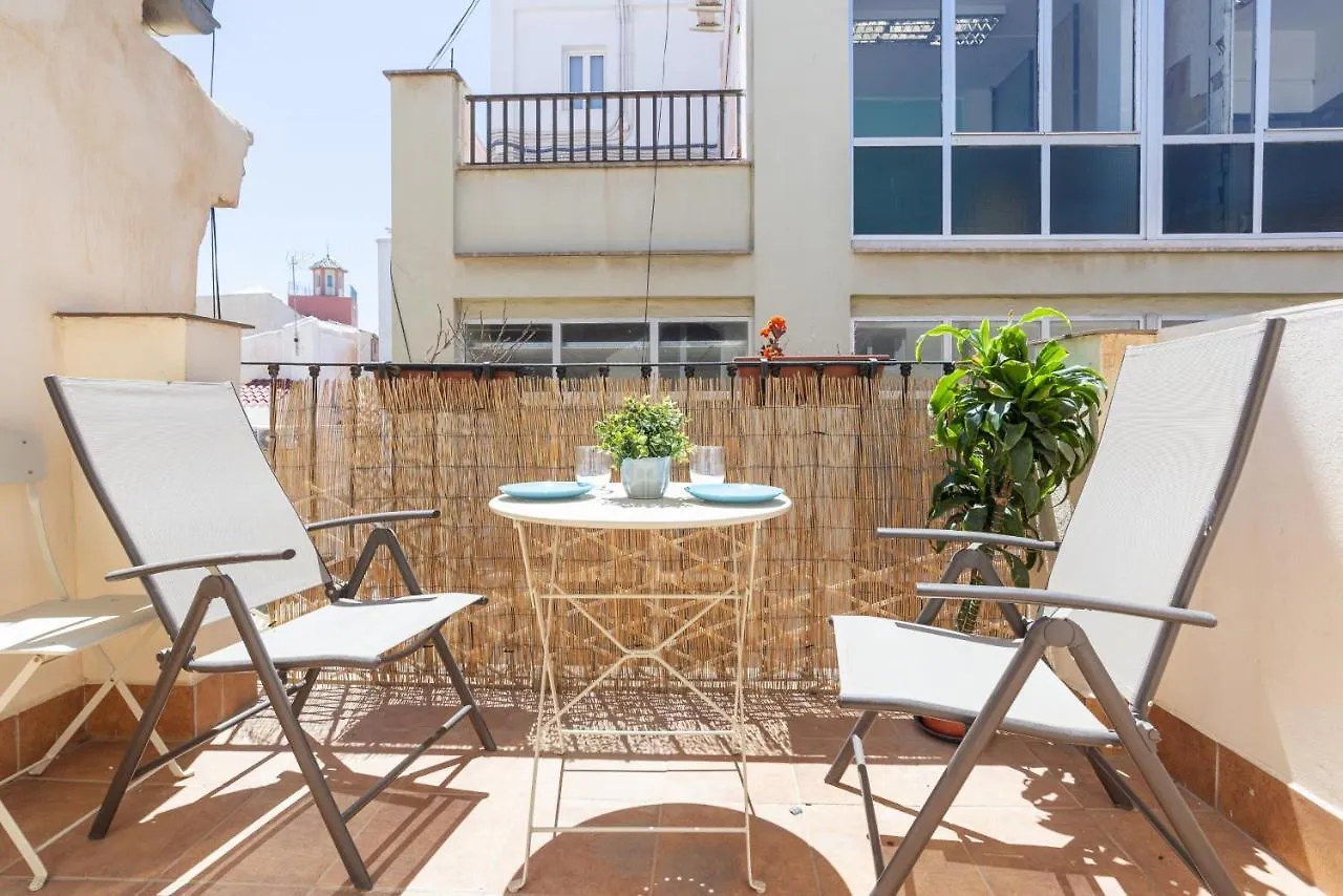 Urbe10 Terrace Constitucion 1 Bedroom Apartment Malaga