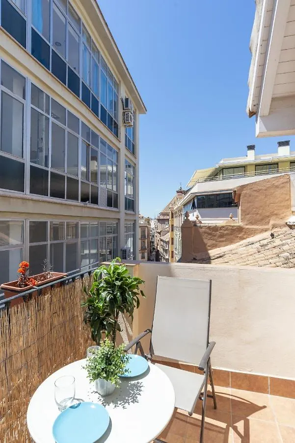 Urbe10 Terrace Constitucion 1 Bedroom Apartment Malaga 0*,